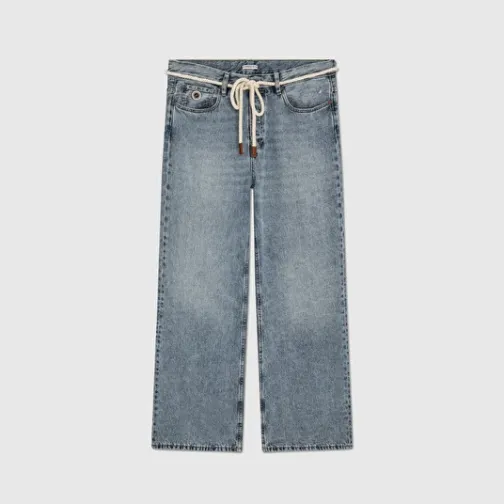 Homme SWEET PANTS BOOTCUT FIT BLUE VINTAGE