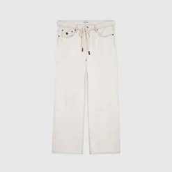Femme SWEET PANTS BOOTCUT FIT OFF WHITE
