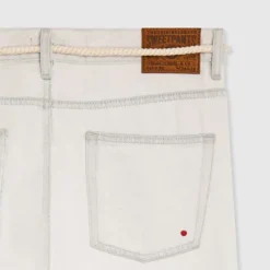 Femme SWEET PANTS BOOTCUT FIT OFF WHITE