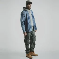 Homme SWEET PANTS CARGO PANTS VINTAGE SAGE