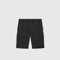 Femme SWEET PANTS CARGO SHORT VINTAGE BLACK