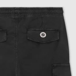 Femme SWEET PANTS CARGO SHORT VINTAGE BLACK