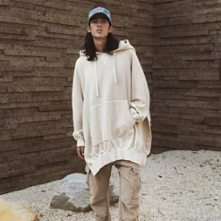 Homme SWEET PANTS CORDUROY CARGO WHITE PEPPER