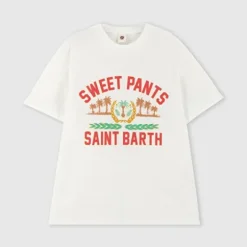 Homme SWEET PANTS CRUISE TEE SAINT BARTH OFF WHITE