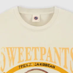 Homme SWEET PANTS CRUISE TEE SAINT-MARTIN CREAM