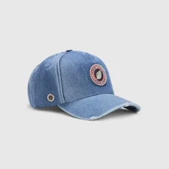 SWEET PANTS DENIM USED CAP BLUE VINTAGE