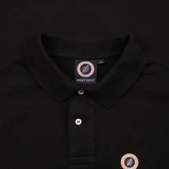 Homme SWEET PANTS FADED POLO BLACK