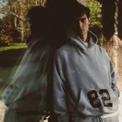Homme SWEET PANTS 82 HOODIE GREY MARL