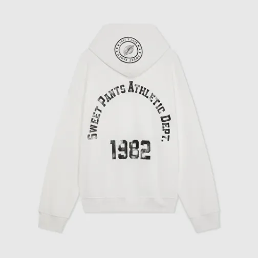 Femme SWEET PANTS 82 HOODIE OFF WHITE
