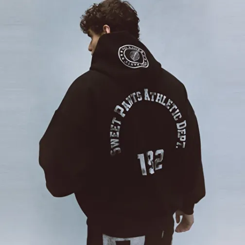 Homme SWEET PANTS 82 HOODIE OFF WHITE