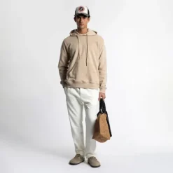 Homme SWEET PANTS ICONIC HOOD WHITE PEPPER