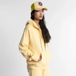 Femme SWEET PANTS ICONIC ZIP UP GOLDEN