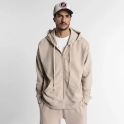 Homme SWEET PANTS ICONIC ZIP UP WHITE PEPPER