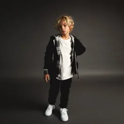 Enfant SWEET PANTS KID CARGO PANT BLACK