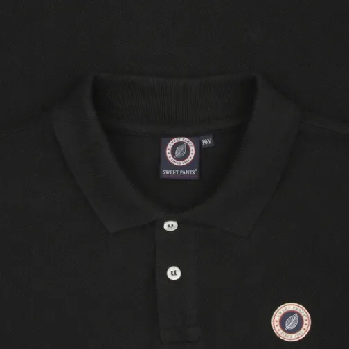 Enfant SWEET PANTS KID FADED POLO BLACK