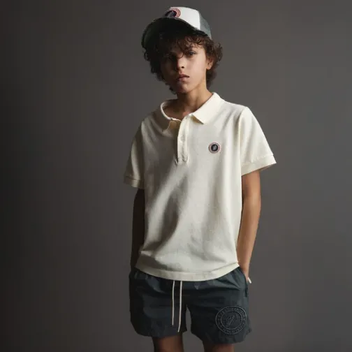 Enfant SWEET PANTS KID FADED POLO MILK