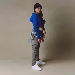 Enfant SWEET PANTS KID F ICONIC CARGO DARK MARL