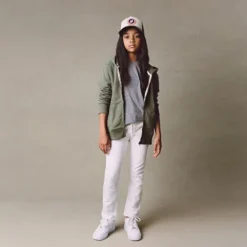 Enfant SWEET PANTS KID F ICONIC STRAIGHT OFF WHITE