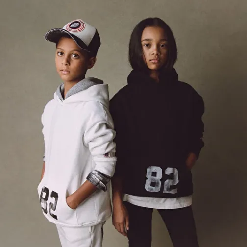 Enfant SWEET PANTS KID 82 HOODIE BLACK