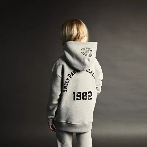 Enfant SWEET PANTS KID 82 HOODIE GREY MARL