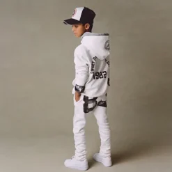 Enfant SWEET PANTS KID 82 HOODIE OFF WHITE