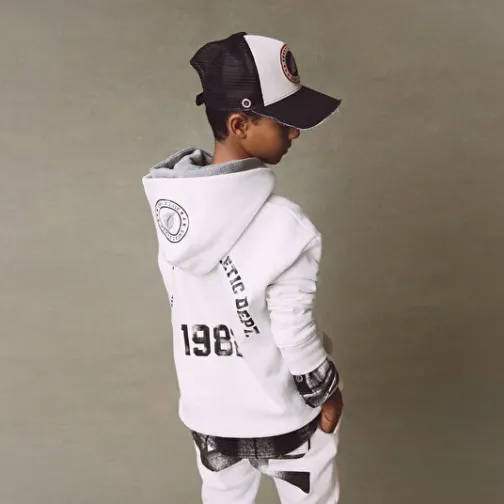 Enfant SWEET PANTS KID 82 HOODIE OFF WHITE