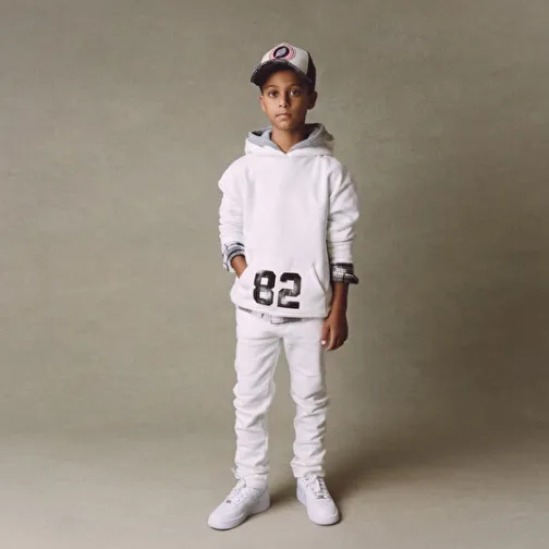 Enfant SWEET PANTS KID 82 HOODIE OFF WHITE