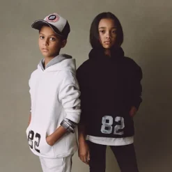 Enfant SWEET PANTS KID 82 HOODIE OFF WHITE