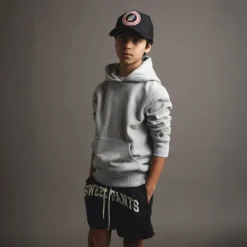 Enfant SWEET PANTS KID ICONIC HOOD GREY MARL