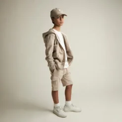 Enfant SWEET PANTS KID ICONIC ZIP WHITE PEPPER