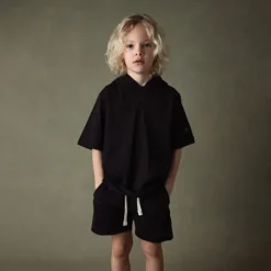 Enfant SWEET PANTS KID JERSEY HOOD BLACK