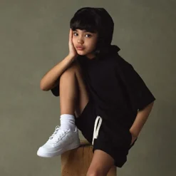 Enfant SWEET PANTS KID JERSEY SHORT BLACK