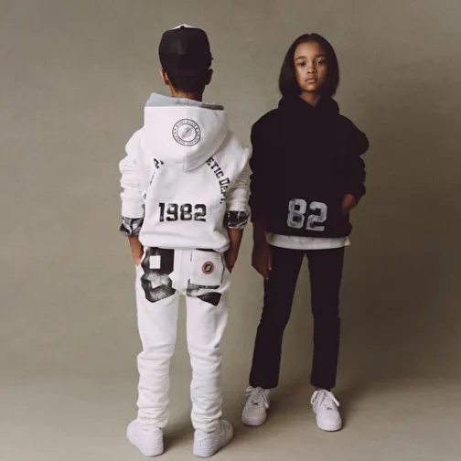 Enfant SWEET PANTS KID 82 OVERJOGG OFF WHITE