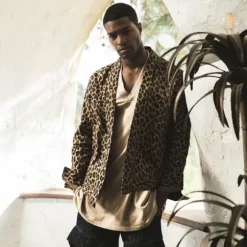 Homme SWEET PANTS LA VESTE LEOPARD