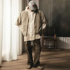Homme SWEET PANTS LE CARPENTER LEOPARD