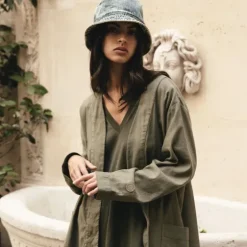 Femme SWEET PANTS LE KIMONO ARMY