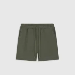 Homme SWEET PANTS LINEN SHORT ARMY