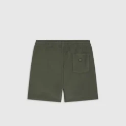 Homme SWEET PANTS LINEN SHORT ARMY
