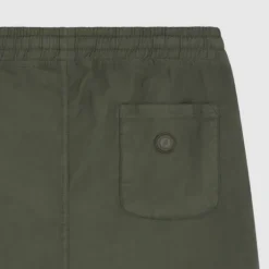 Homme SWEET PANTS LINEN SHORT ARMY