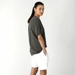 Femme SWEET PANTS LINEN SHORT OFF WHITE