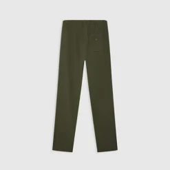 Homme SWEET PANTS LINEN TAPER ARMY