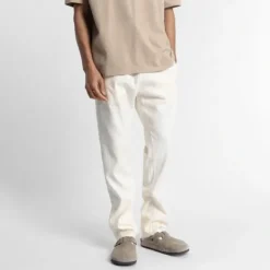 Homme SWEET PANTS LINEN TAPER MILK