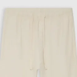 Homme SWEET PANTS LINEN TAPER MILK