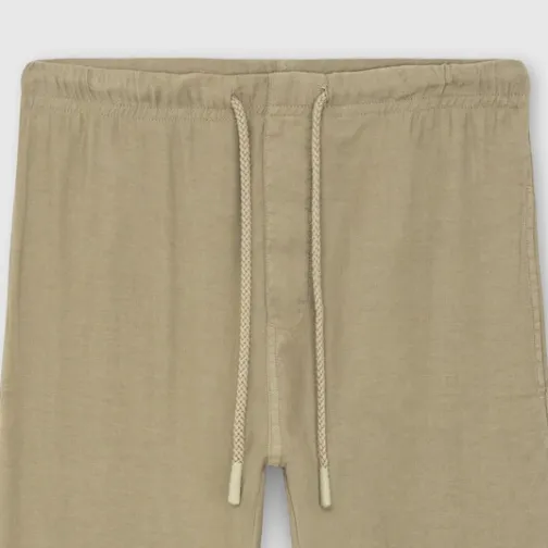 Femme SWEET PANTS LINEN TAPER SAGE