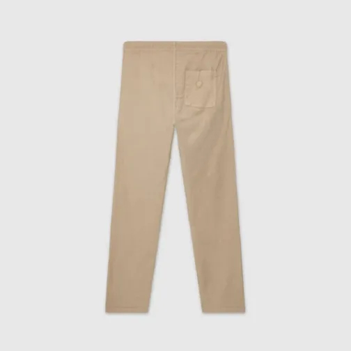 Femme SWEET PANTS LINEN TAPER SAND