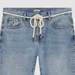 Femme SWEET PANTS LONG SHORT BLUE VINTAGE