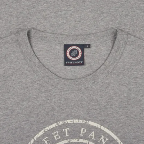 Femme SWEET PANTS OG PRINT TEE GREY MARL