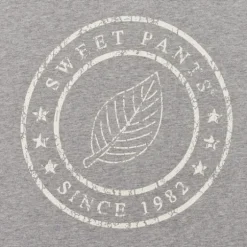 Homme SWEET PANTS OG PRINT TEE GREY MARL
