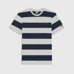 Homme SWEET PANTS OG STRIPED TEE NIGHT WHITE