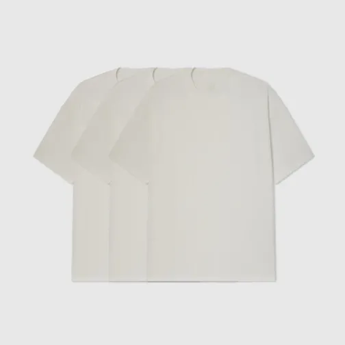 Femme SWEET PANTS PACK OVER PERF TEE OFF WHITE